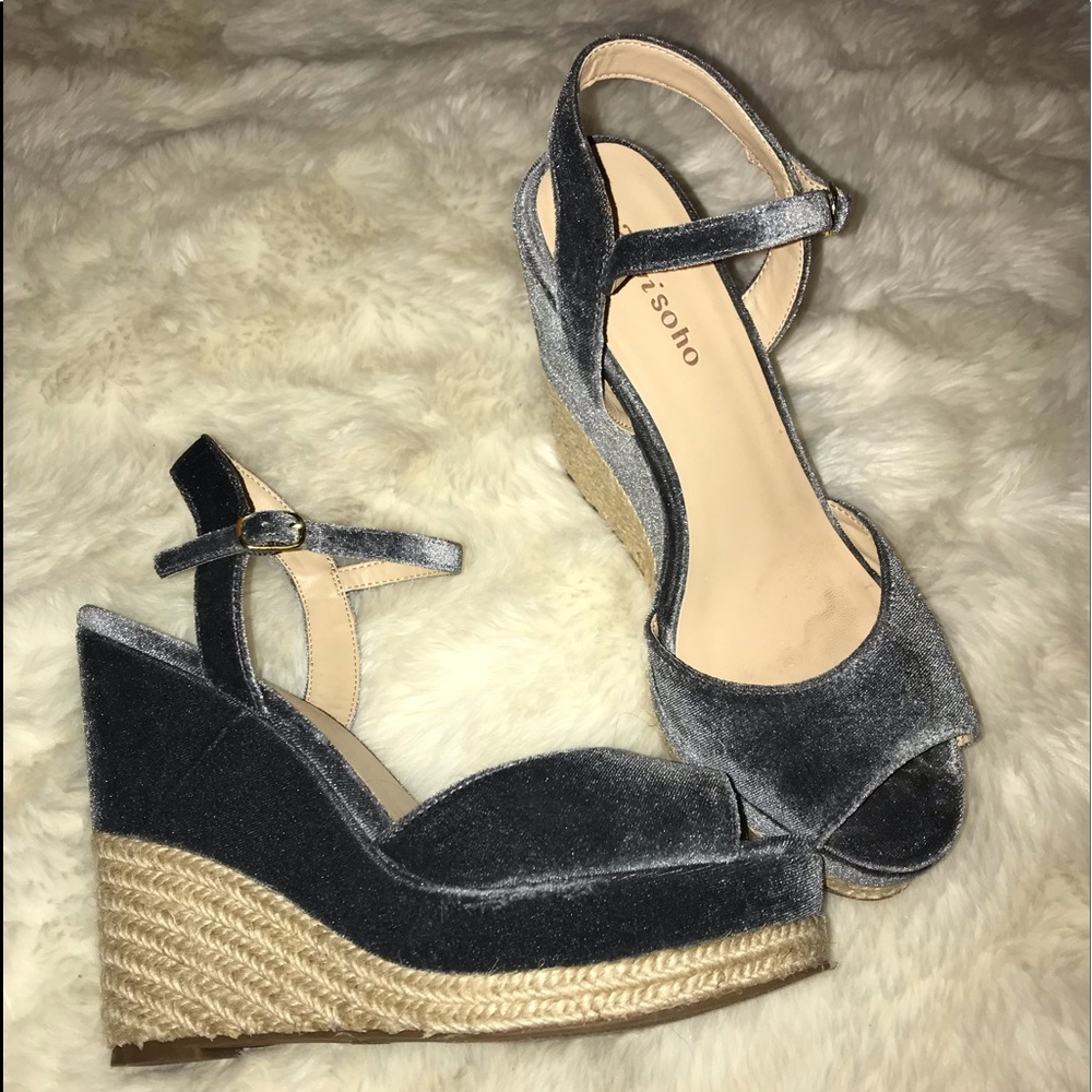 Zigi Soho pewter Wedge